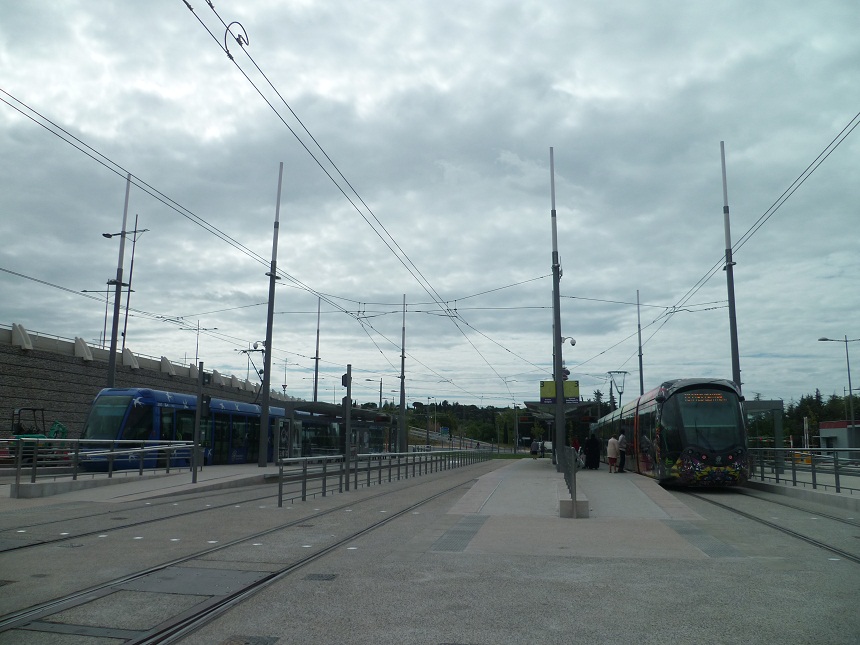 Nouvelle station "Mosson" à Montpellier