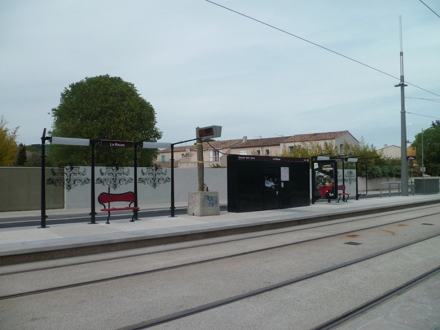 Station "La Rauze" à Montpellier, le 27 avril 2012