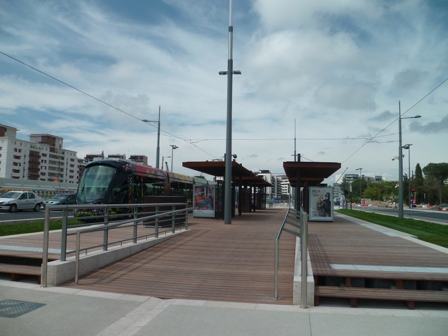 Station "Pablo Picasso" à Montpellier sur la ligne 3