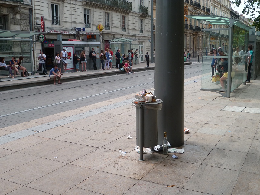 Station "Gare Saint-Roch" des lignes 3 et 4 le 12 mai 2012