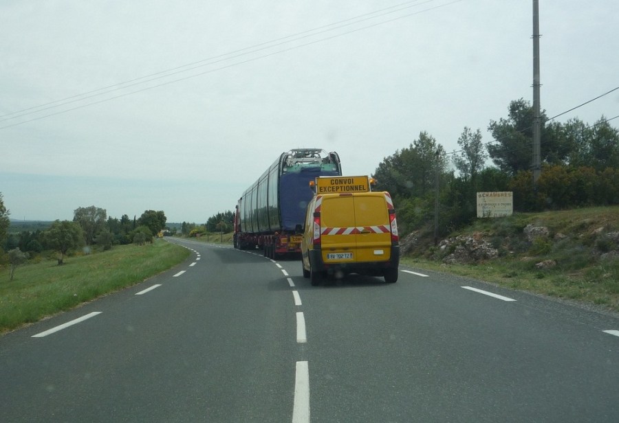 Tronçon long de la rame 2084 Citaids 402 Alstom le 15 mai 2012