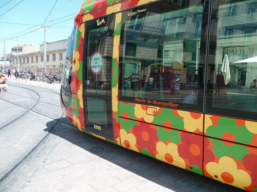 Rame 2095 Citadis 402 Alstom le 13 juin 2012