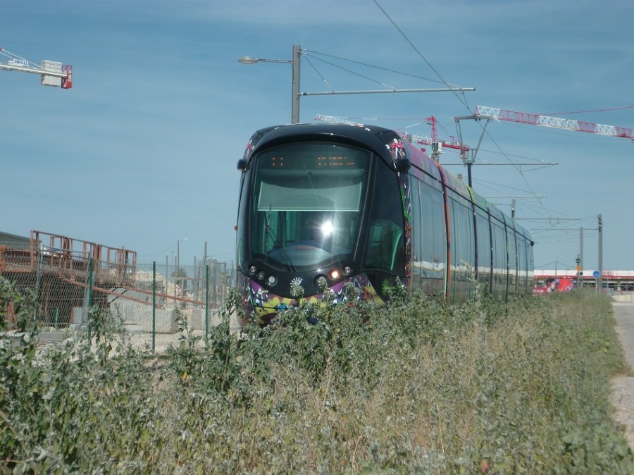 Rame 2083 Citadis 402 Alstom le 22 juillet 2012