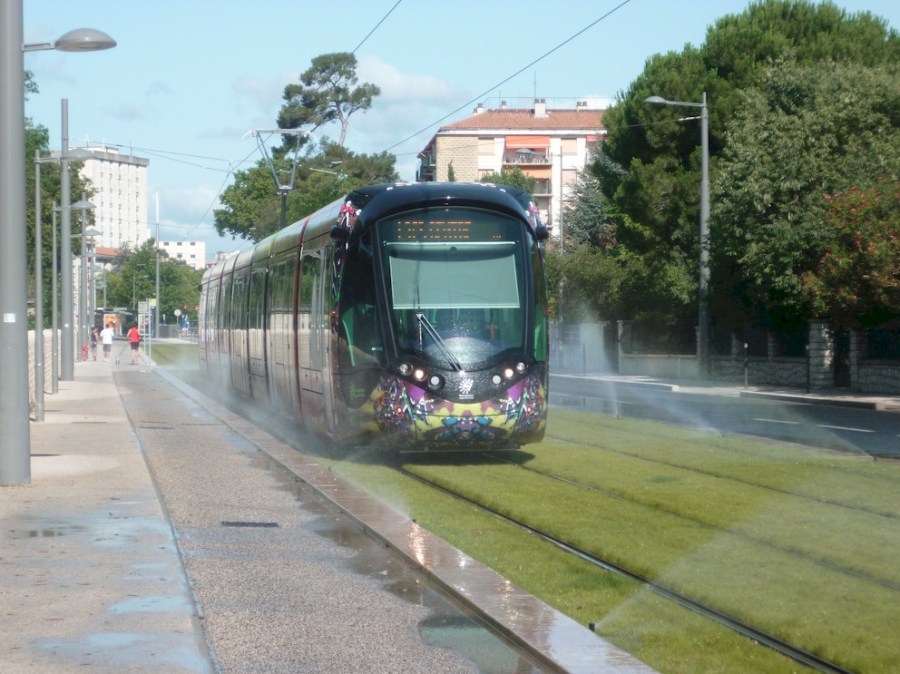 Rame 2086 Citadis 402 Alstom le 15 juillet 2012