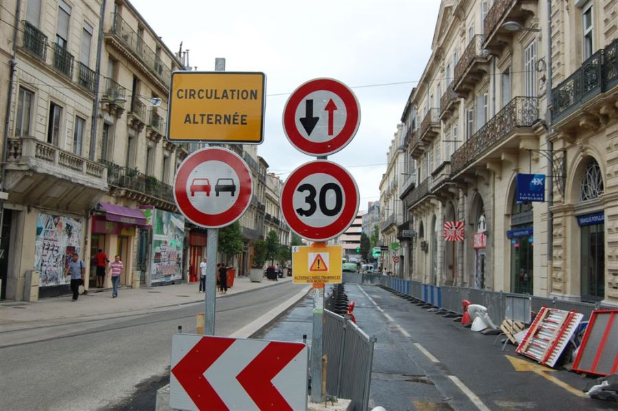 Boulevard du Jeu-de-Paume le 29 août 2012