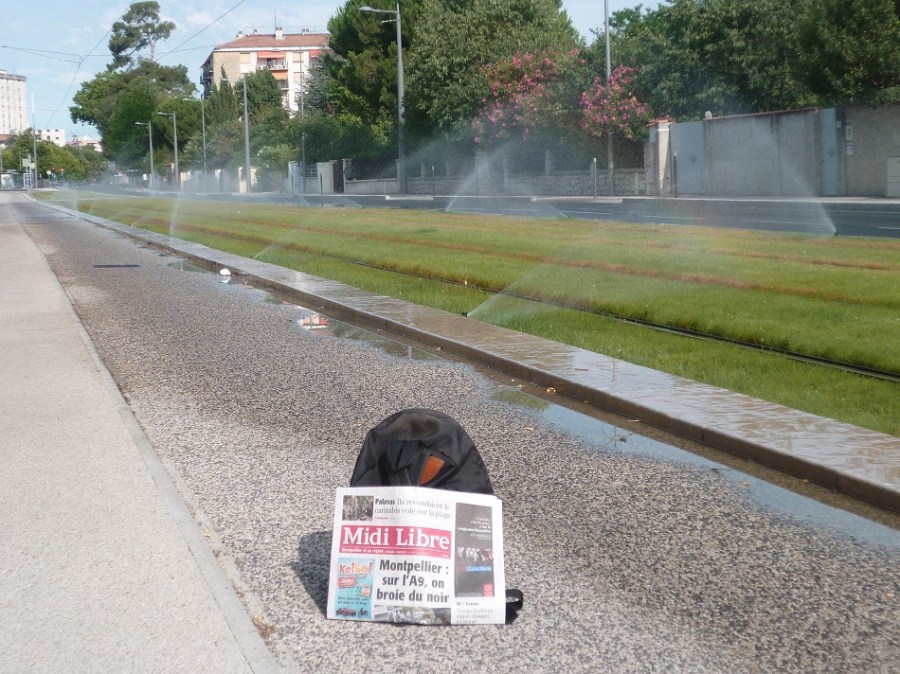 Avenue de Lodève le 5 août 2012