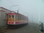 La motrice numéro 4 est photographiée au terminus "Snaefell" le lundi 20 août 2012 Snaefell le 20 août 2012