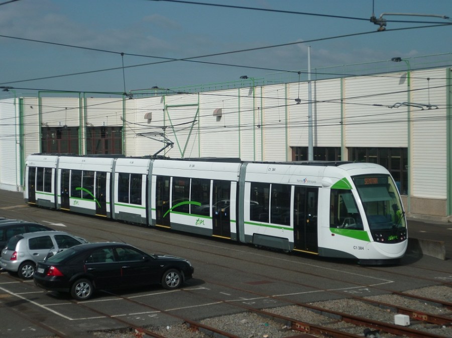 Rame 384 Urbos 3 à Nantes le 31 août 2012