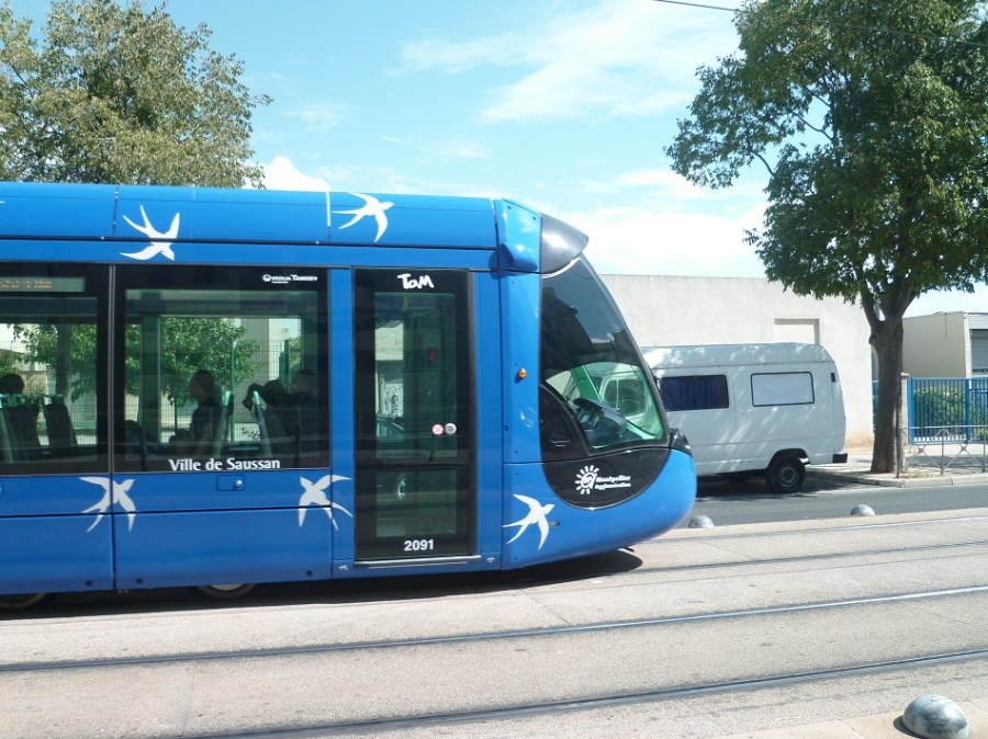 Rame 2091 Citadis 402 Alstom le 17 septembre 2012