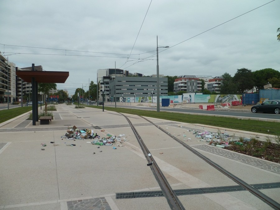 Avenue Raymond-Dugrand le 22 septembre 2012
