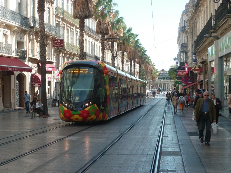 Rue Maguelone à Montpellier le 13 octobre 2012