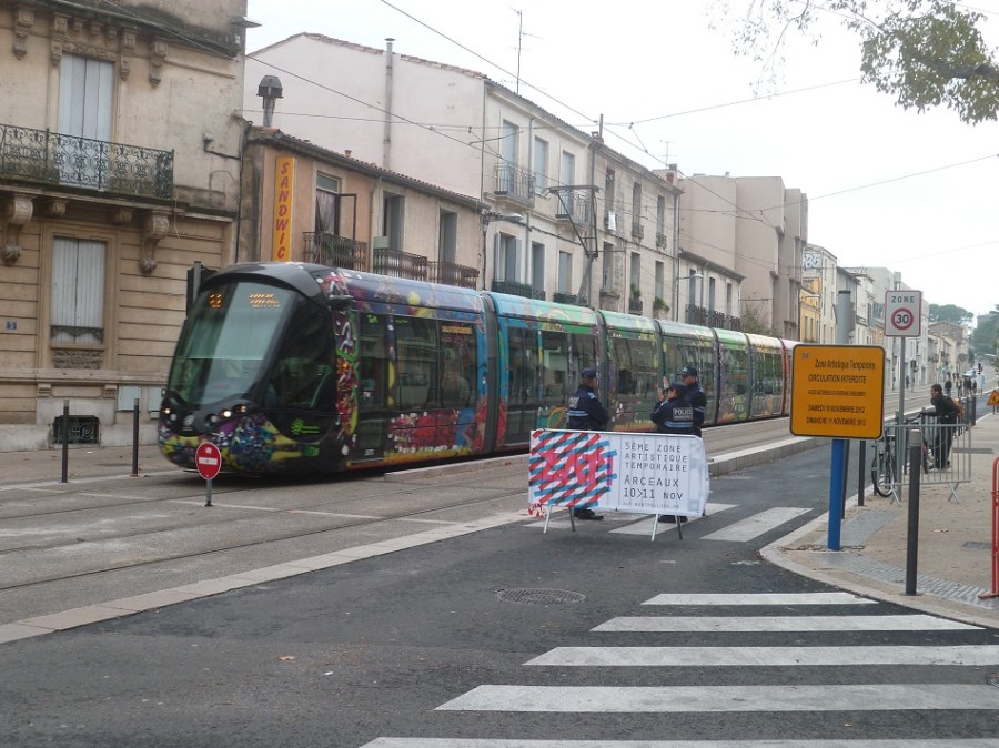 Rame 2075 Citadis 402 Alstom le 10 novembre 2012