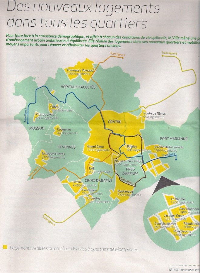 Montpellier Notre Ville réseau inédit novembre 2012