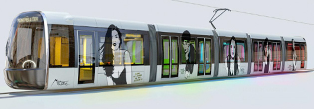 Verra-t-on un jour les rames signées yellow window et Miss. Tic circuler sur la future ligne 5 ?