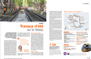 Page 22 et 23 de MMMmag du mois de juin 2015. Document : Montpellier Méditerranée Métropole