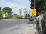 A Montpellier, dans le haut de l&rsquo;avenue Paul-Bringuier, une surprise attend les automobilistes. Photo prise le mardi 5 mai 2020. Copyright : Edouard&nbsp;Paris