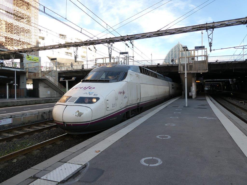 10 décembre 2022 – Dernière relation directe par train à grande vitesse