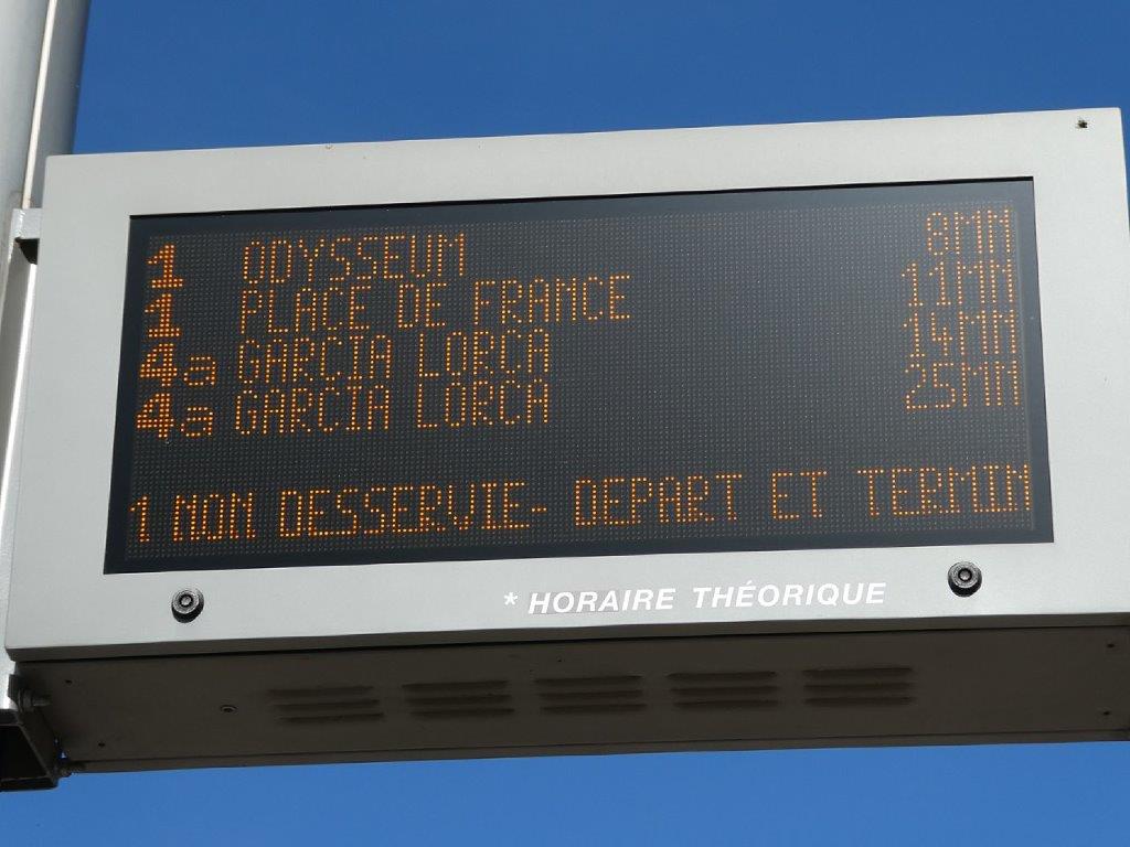 15 février 2025 – A Montpellier, le terminus sud-est « Odysseum de la